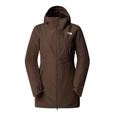THE NORTH FACE Hikesteller Insulated Parka Chaqueta para mujer Smokey Brown S THE NORTH FACE Hikesteller Insulated Parka Chaqueta para mujer Smokey Brown S