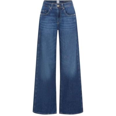 BRAX Style.Morgan Heritage Denim Wide Leg Pantalón, 25 Used Regular Blue, 26W / 32L Mujeres BRAX Style.Morgan Heritage Denim Wide Leg Pantalón, 25 Used Regular Blue, 26W / 32L Mujeres