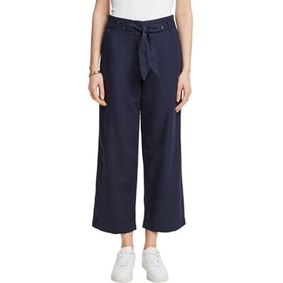 ESPRIT Pantalones de Mujer, 400/azul Marino., 30W / 28L ESPRIT Pantalones de Mujer, 400/azul Marino., 30W / 28L