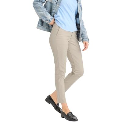 Dockers Damen Weekend Chino Skinny Pants, Sahara Khaki, 27W Dockers Damen Weekend Chino Skinny Pants, Sahara Khaki, 27W