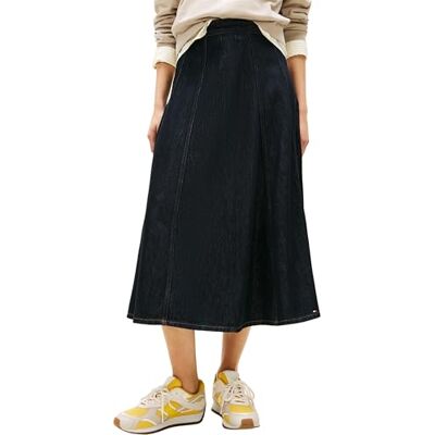 Tommy Hilfiger Falda Acampanada para Mujer Tommy Hilfiger Falda Acampanada para Mujer
