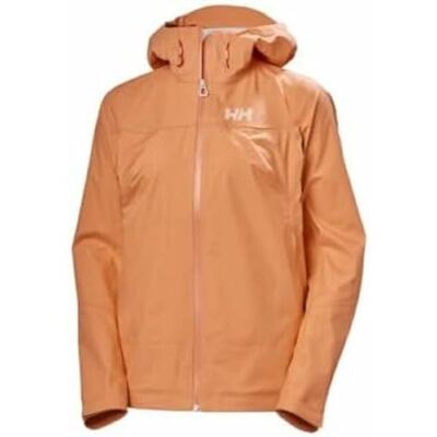 Helly Hansen Vima 3L Shell Chaqueta para Mujer (Talla L), Color melón Helly Hansen Vima 3L Shell Chaqueta para Mujer (Talla L), Color melón