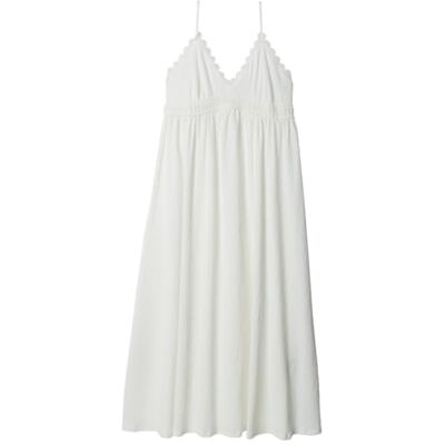 SPRINGFIELD Structured Crochet Details Sleeveless Dress SPRINGFIELD Structured Crochet Details Sleeveless Dress