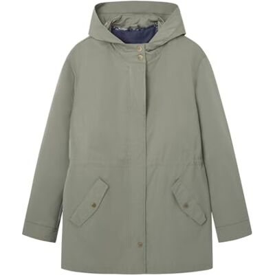 SPRINGFIELD SPRINGFILED, Mujer, Parka Capucha 2 En 1, Green, S SPRINGFIELD SPRINGFILED, Mujer, Parka Capucha 2 En 1, Green, S
