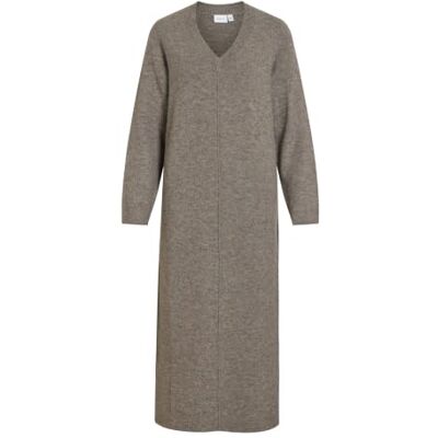 Vila Viliga L/S V-Neck Midi Knit Dress Noos Viliga L/S Vestido de Punto Midi con Cuello en V Noos Mujer (Pack de 1) Vila Viliga L/S V-Neck Midi Knit Dress Noos Viliga L/S Vestido de Punto Midi con Cuello en V Noos Mujer (Pack de 1)