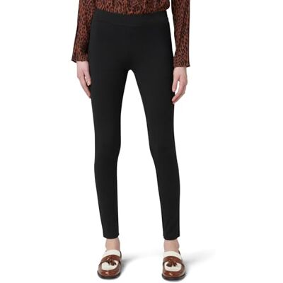 HUE Leggings de algodón opacos de Cintura Ancha para Mujer, Medias Surtidas, Negro, XS HUE Leggings de algodón opacos de Cintura Ancha para Mujer, Medias Surtidas, Negro, XS