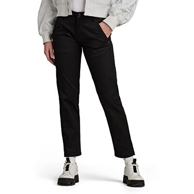 G-STAR Women's Kate Boyfriend Chino, Size: 28/28, Color Black G-STAR Women's Kate Boyfriend Chino, Size: 28/28, Color Black