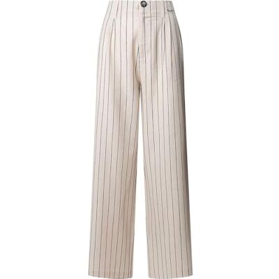 Pepe Jeans Pantalones Herly para Mujer, Blanco (Blanco Mousse), XL Pepe Jeans Pantalones Herly para Mujer, Blanco (Blanco Mousse), XL
