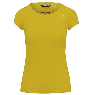 Karpos LOMA W Jersey T-Shirt Mujer Lemon Curry/Adriatic Blue/CORS Tamaño S Karpos LOMA W Jersey T-Shirt Mujer Lemon Curry/Adriatic Blue/CORS Tamaño S