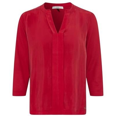 BRAX Camiseta para Mujer Style Clarissa Hybrid Uni, Rojo (Carmine), 38 BRAX Camiseta para Mujer Style Clarissa Hybrid Uni, Rojo (Carmine), 38