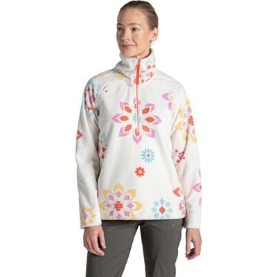 Craghoppers Annjela Camiseta de forro polar con media cremallera para mujer Craghoppers Annjela Camiseta de forro polar con media cremallera para mujer