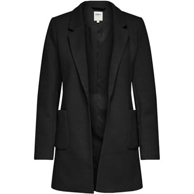 ONLY Onlbaker-Linea Life L/S Coatigan CC TLR Blazer, Negro 1, S Mujeres ONLY Onlbaker-Linea Life L/S Coatigan CC TLR Blazer, Negro 1, S Mujeres