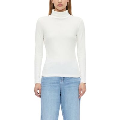 s.Oliver Camiseta con Cuello Alto Mujer s.Oliver Camiseta con Cuello Alto Mujer