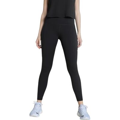 PUMA CLOUDSPUN SOFT HW FL TIGHT, medias bebe Unisex adulto, Black- White, XXL PUMA CLOUDSPUN SOFT HW FL TIGHT, medias bebe Unisex adulto, Black- White, XXL