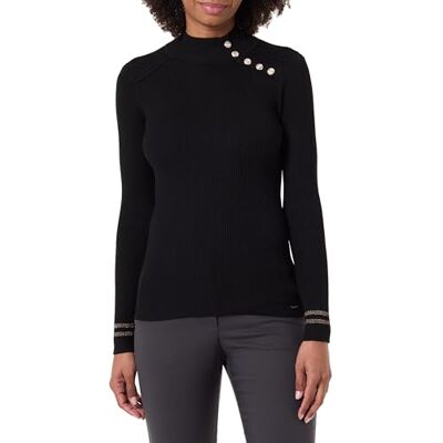 Morgan 192-mavao.n, Suéter para Mujer, Negro (Noir Noir), S Morgan 192-mavao.n, Suéter para Mujer, Negro (Noir Noir), S