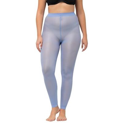 Ulla Popken Strumpf-Leggings, 60den Mallas de Deporte, 60 den, Azul, 50-50 Mujeres Ulla Popken Strumpf-Leggings, 60den Mallas de Deporte, 60 den, Azul, 50-50 Mujeres