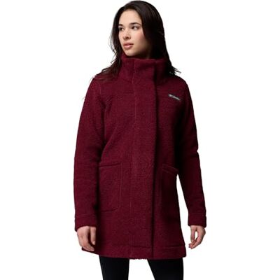 Columbia Chaqueta larga Panorama para mujer, Rich Vino, M Columbia Chaqueta larga Panorama para mujer, Rich Vino, M