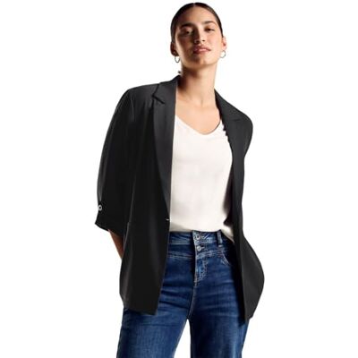 Street One A212174 Chaqueta de Traje, Negro, 38 para Mujer Street One A212174 Chaqueta de Traje, Negro, 38 para Mujer