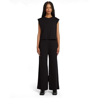 G-STAR , Mono de doble capa de pierna ancha para mujer G-STAR , Mono de doble capa de pierna ancha para mujer