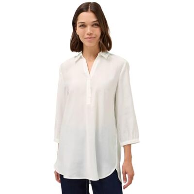 Cecil 3412016 Blusa Larga en Color Liso, Vanilla White, L Mujeres Cecil 3412016 Blusa Larga en Color Liso, Vanilla White, L Mujeres