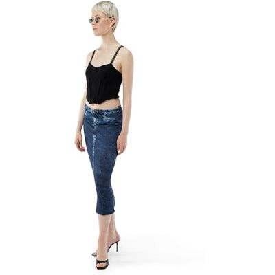 Desigual Falda vaquera larga Desigual Falda vaquera larga