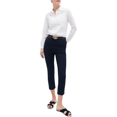 Caroll Pantalón Capri, Mujer, Azul Marino, 40 Caroll Pantalón Capri, Mujer, Azul Marino, 40