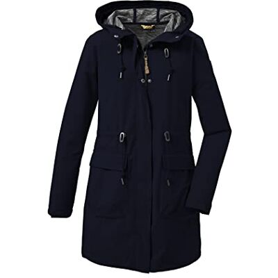 G.I.G.A. DX Women's Parka softshell informal con capucha GS 99 WMN SFTSHLL PRK, dark navy, 38, G.I.G.A. DX Women's Parka softshell informal con capucha GS 99 WMN SFTSHLL PRK, dark navy, 38,