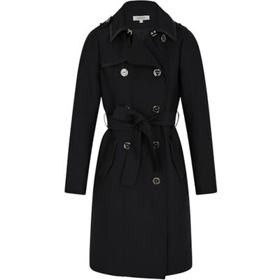 Morgan Trench Mujer, Negro M, 34 Morgan Trench Mujer, Negro M, 34