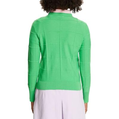 ESPRIT Suéter, 320/Citrus Green, M para Mujer ESPRIT Suéter, 320/Citrus Green, M para Mujer