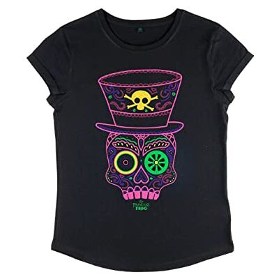 Disney Villains Tarot Women's Organic Rolld Camiseta de Manga Corta para Mujer Camiseta Mujer Disney Villains Tarot Women's Organic Rolld Camiseta de Manga Corta para Mujer Camiseta Mujer