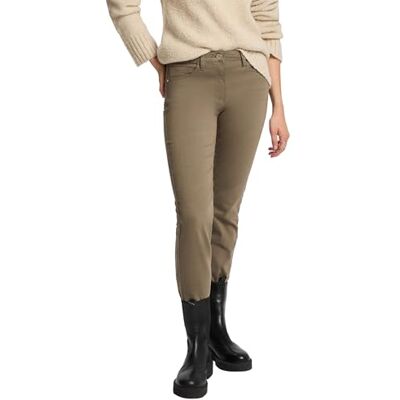 Morgan Pantalones para Mujer, Color Caqui, Talla 10 Morgan Pantalones para Mujer, Color Caqui, Talla 10