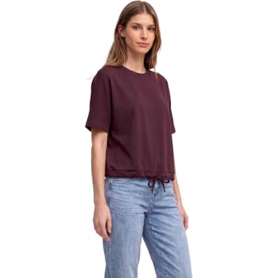 Street One 3231280 Camiseta con Cuello Redondo en Aspecto de Seda Mujer (Pack de 1) Street One 3231280 Camiseta con Cuello Redondo en Aspecto de Seda Mujer (Pack de 1)