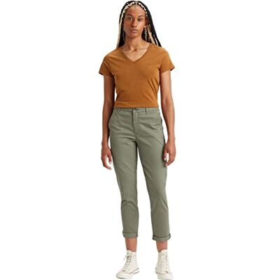 Dockers Weekend Chino Slim Fit, Extra Tall, Pantalones para Mujer, Camo 29 Dockers Weekend Chino Slim Fit, Extra Tall, Pantalones para Mujer, Camo 29