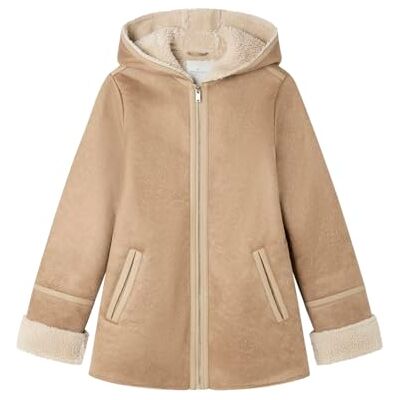 SPRINGFIELD Double Face Jacket with Front Zip and Pockets Chaqueta Frontal con Cremallera, Bronceado, 36 para Mujer SPRINGFIELD Double Face Jacket with Front Zip and Pockets Chaqueta Frontal con Cremallera, Bronceado, 36 para Mujer