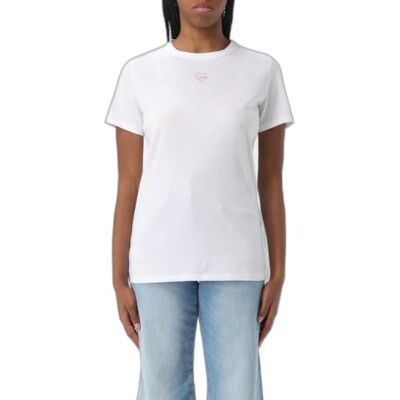 Boss C_Elogo_21 10263905 01, Camiseta Mujer, White100, Boss C_Elogo_21 10263905 01, Camiseta Mujer, White100,