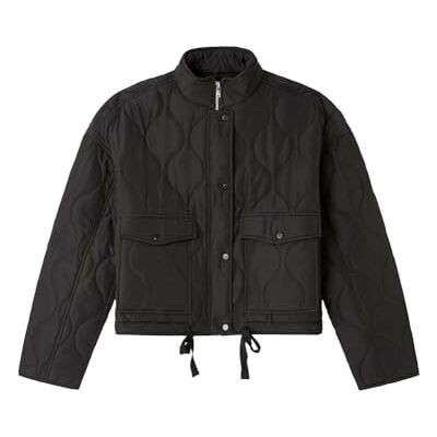 SPRINGFIELD Lightweight Padded Jacket with Welt Pockets Chaqueta Ligera, Bronceado, S para Mujer SPRINGFIELD Lightweight Padded Jacket with Welt Pockets Chaqueta Ligera, Bronceado, S para Mujer