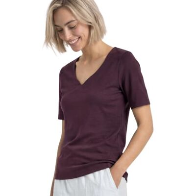 Street One 3229890 Camiseta de Manga Corta con Escote corazón Mujer Street One 3229890 Camiseta de Manga Corta con Escote corazón Mujer