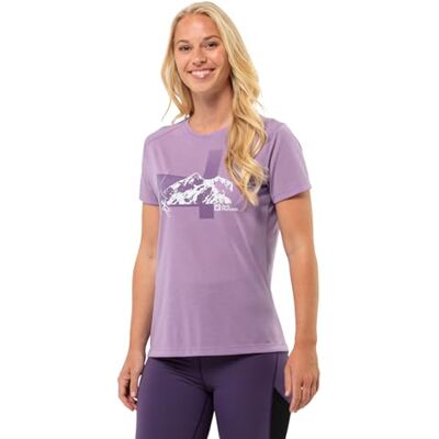 Jack Wolfskin Vonnan S/S Graphic T W Camiseta Mujer Jack Wolfskin Vonnan S/S Graphic T W Camiseta Mujer