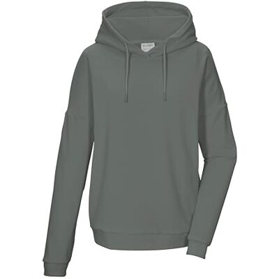 Killtec Mujer Camiseta Polar Manga Larga/Sudadera Polar con Capucha KOS 477 WMN FLC SHRT, Mittelgrau, 44, Killtec Mujer Camiseta Polar Manga Larga/Sudadera Polar con Capucha KOS 477 WMN FLC SHRT, Mittelgrau, 44,