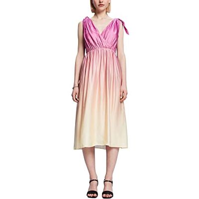 ESPRIT Vestido para Mujer, 773/amarillo Pastel 4, 38 ESPRIT Vestido para Mujer, 773/amarillo Pastel 4, 38