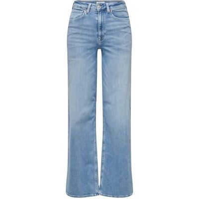 ONLY Damen Onlmadison Blush HW Wide Dnm Cro371 Noos Light Blue Denim L/32L ONLY Damen Onlmadison Blush HW Wide Dnm Cro371 Noos Light Blue Denim L/32L