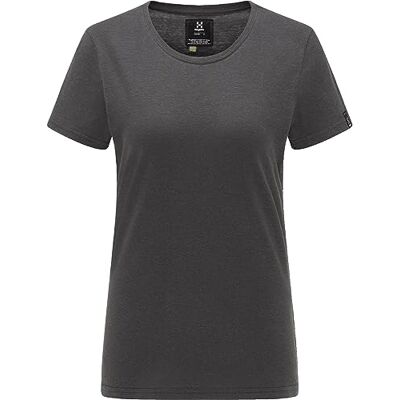 Haglöfs TRÄD tee Women T-Shirt Mujer Magnetite Tamaño M Haglöfs TRÄD tee Women T-Shirt Mujer Magnetite Tamaño M