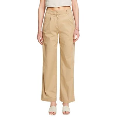 ESPRIT Pantalones, 270/Beige, 34 W/32 L para Mujer ESPRIT Pantalones, 270/Beige, 34 W/32 L para Mujer