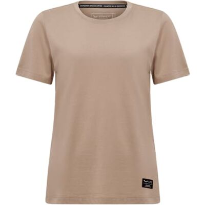 SALEWA Eagle Logo Patch Camiseta W, Quicksand, 2XL SALEWA Eagle Logo Patch Camiseta W, Quicksand, 2XL