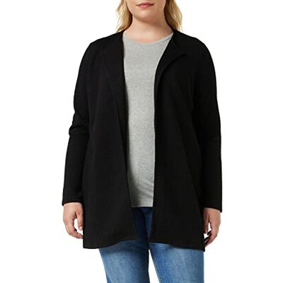 Vila Clothes Vinaja New Long Jacket-Noos, Chaqueta de Traje Mujer, Negro (Black Black), 42 (Talla del Fabricante: X-Large) Vila Clothes Vinaja New Long Jacket-Noos, Chaqueta de Traje Mujer, Negro (Black Black), 42 (Talla del Fabricante: X-Large)