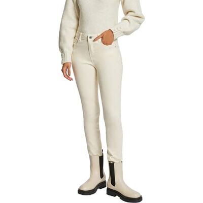 Morgan Pantalón slim talle estándar Marfil 42 Morgan Pantalón slim talle estándar Marfil 42