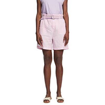 ESPRIT Pantalones Cortos para Mujer, 690/Rosa Claro, 62 ESPRIT Pantalones Cortos para Mujer, 690/Rosa Claro, 62