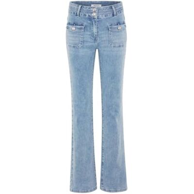 Morgan Pantalones Vaqueros para Mujer, 241 polen1, para Mujer, Color Negro, 36 Morgan Pantalones Vaqueros para Mujer, 241 polen1, para Mujer, Color Negro, 36