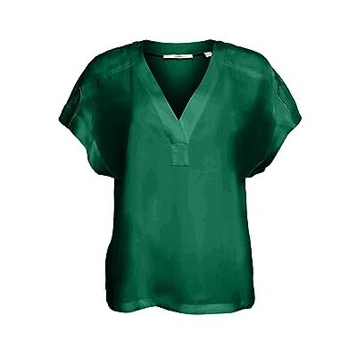 ESPRIT Blusa de Mujer, 300/verde Oscuro., S ESPRIT Blusa de Mujer, 300/verde Oscuro., S