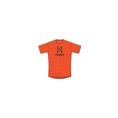 Haglöfs Glee tee Women T-Shirt Mujer Flame Orange Print Tamaño S Haglöfs Glee tee Women T-Shirt Mujer Flame Orange Print Tamaño S